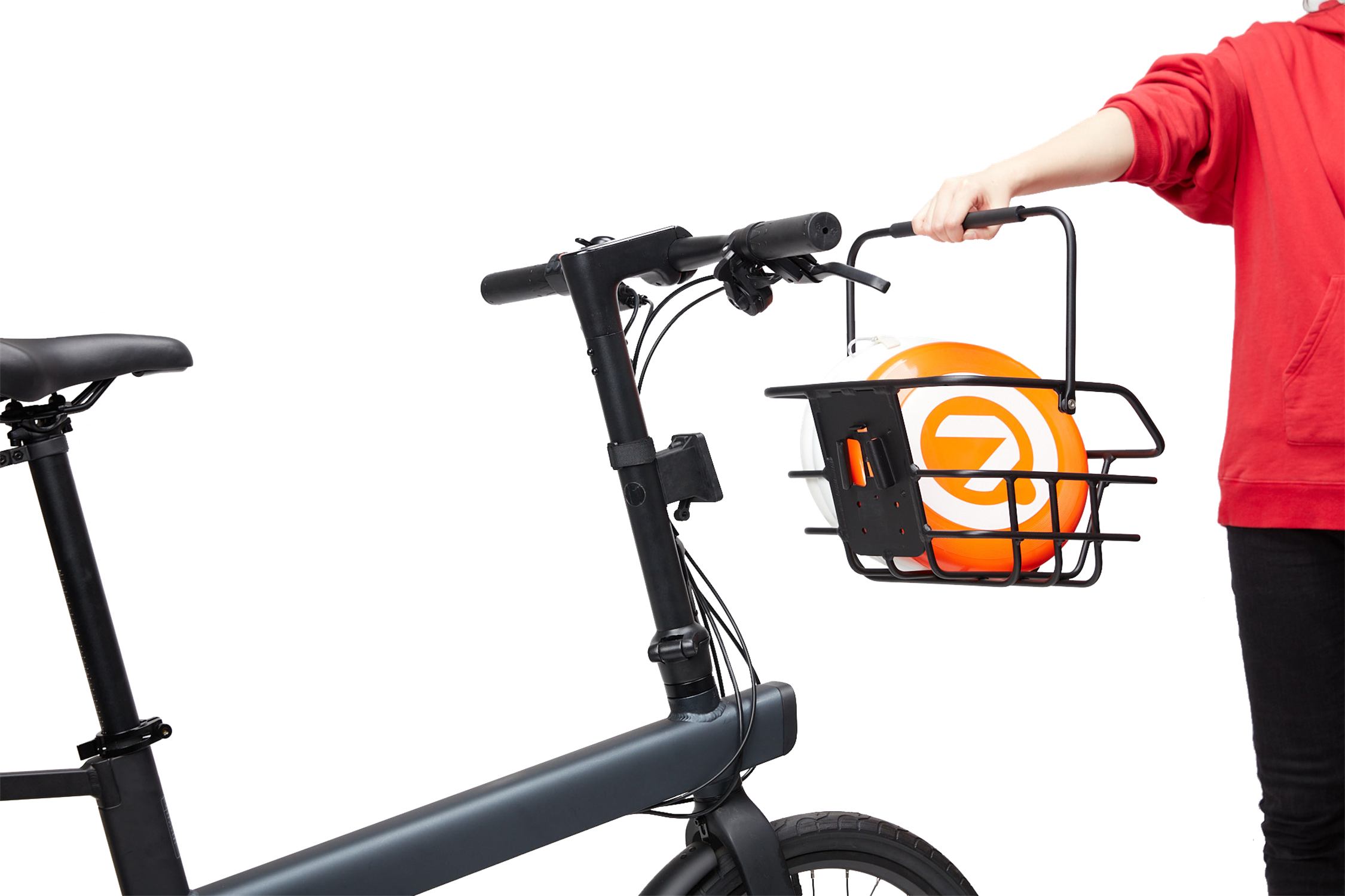 Передняя корзина для велосипеда применима только для C2 E-BIKE